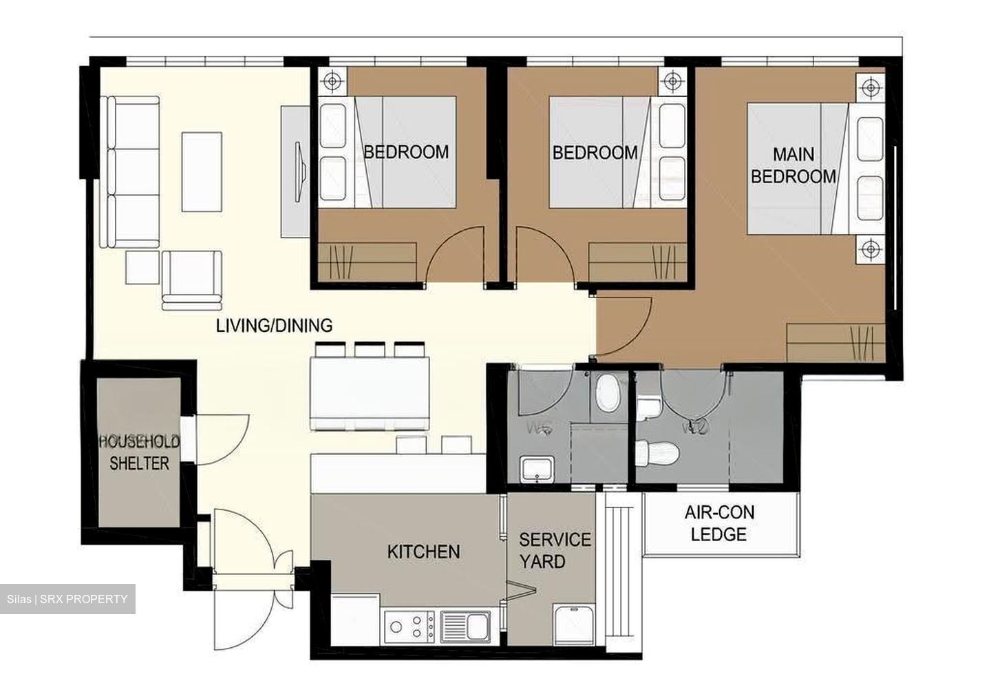 Blk 620A Tampines Greenverge (Tampines), HDB 4 Rooms #611195801